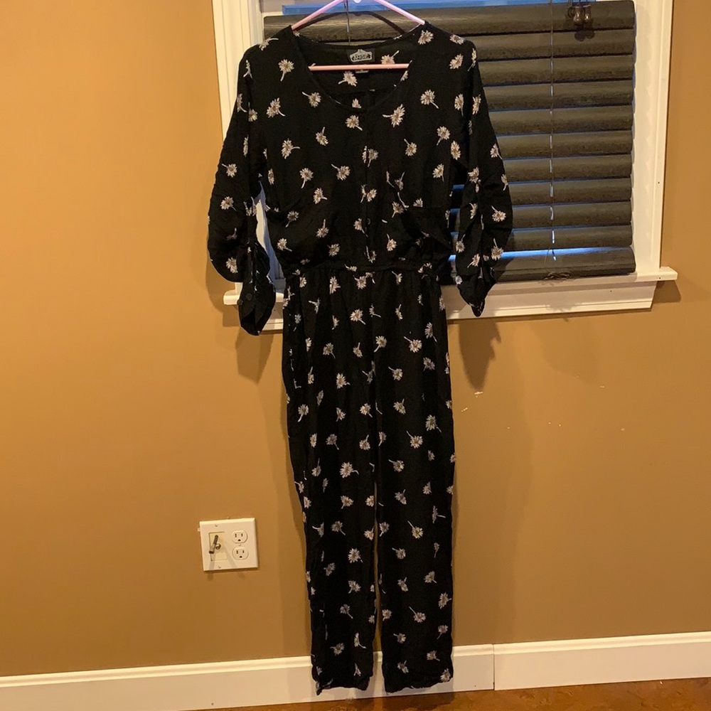 Size small black jumpsuit